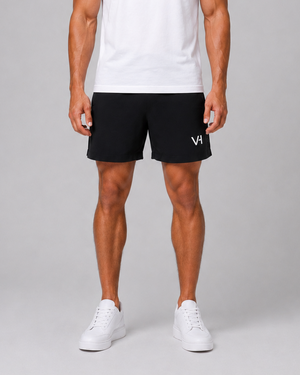 Shorts,Men,Performance,Activewear,Nylon,Spandex,Stretch,Lightweight,Elastic,Waist,Training,Gym,Lifestyle,VORTH