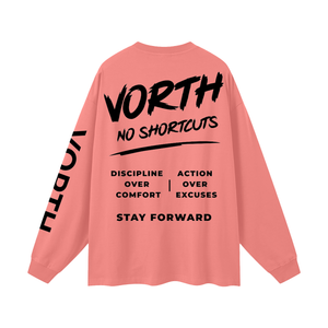 VORTH,LongSleeve,Unisex,Oversized,Heavyweight,Cotton,Essential,New