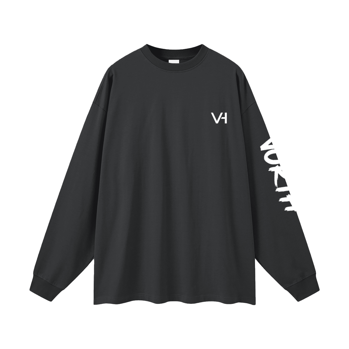 Long,Sleeve,TShirt,Unisex,Cotton,Heavyweight,Oversized,Drop,Shoulder,Crew,Neck,Lifestyle,Streetwear,Layering,VORTH
