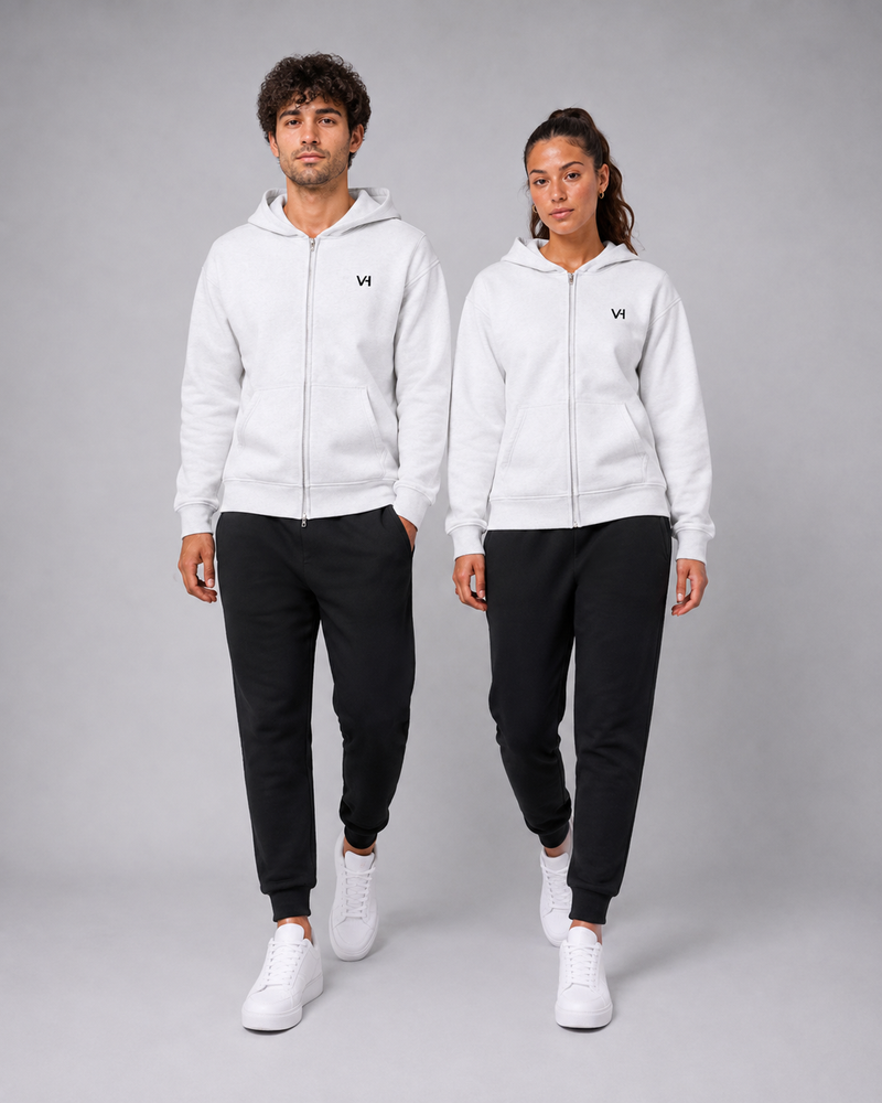 VORTH Heavyweight Washed Boxy Zip Hoodie