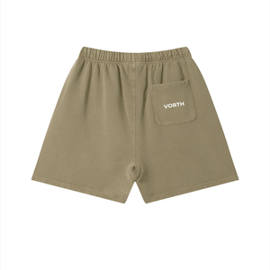 VORTH Heavyweight Vintage-Wash Shorts