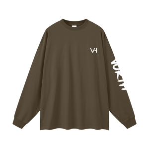 Long,Sleeve,TShirt,Unisex,Cotton,Heavyweight,Oversized,Drop,Shoulder,Crew,Neck,Lifestyle,Streetwear,Layering,VORTH
