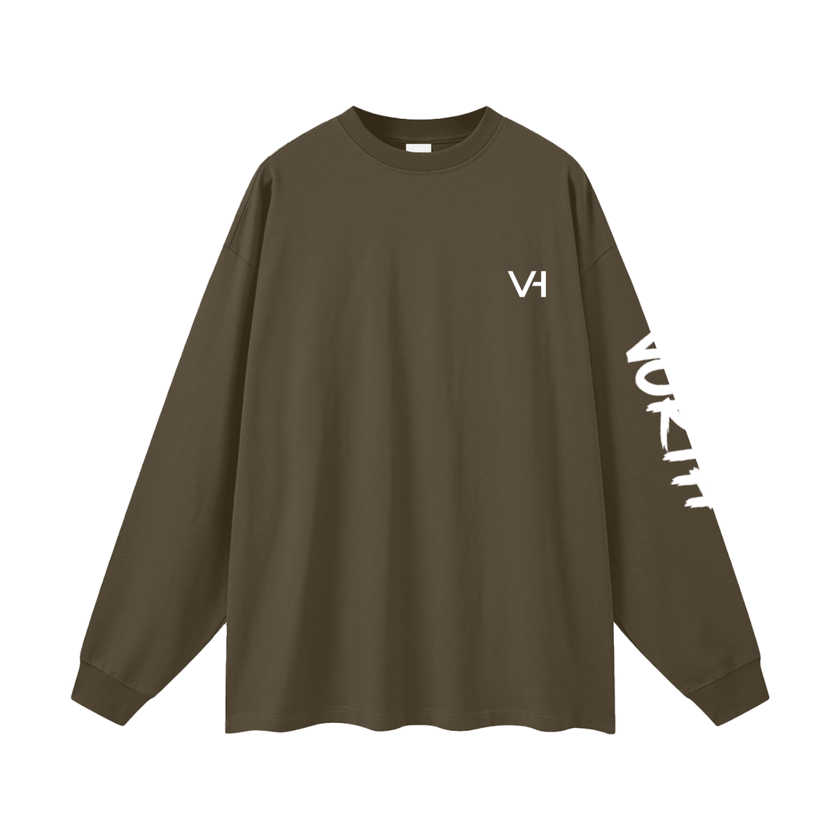 Long,Sleeve,TShirt,Unisex,Cotton,Heavyweight,Oversized,Drop,Shoulder,Crew,Neck,Lifestyle,Streetwear,Layering,VORTH