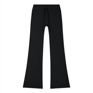 FlaredPants,Women,Activewear,YogaPants,NylonSpandex,Stretch,Drawstring,Training