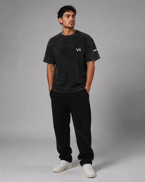 VORTH Snow-Washed Oversized Cotton T-Shirt