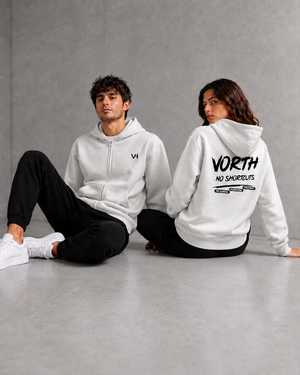 VORTH Heavyweight Washed Boxy Zip Hoodie