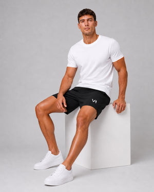 Shorts,Men,Performance,Activewear,Nylon,Spandex,Stretch,Lightweight,Elastic,Waist,Training,Gym,Lifestyle,VORTH