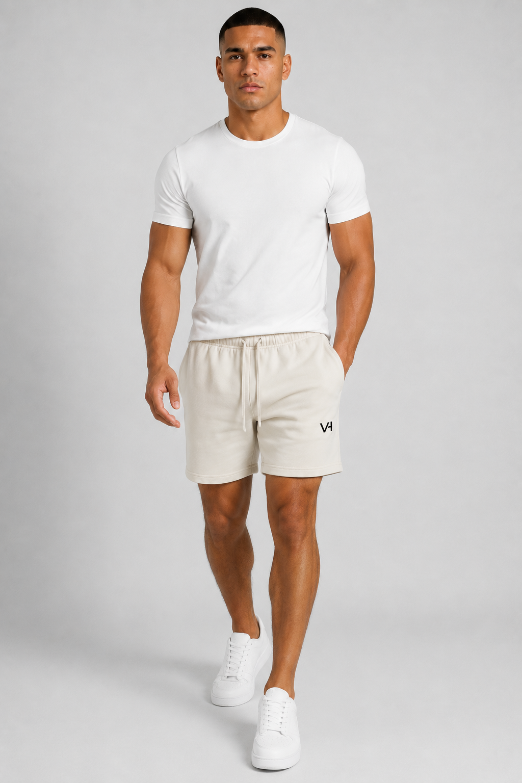 VORTH Heavyweight Vintage-Washed Cotton Shorts