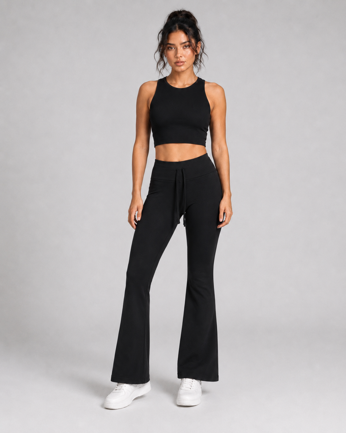 VORTH Flared Stretch Pants
