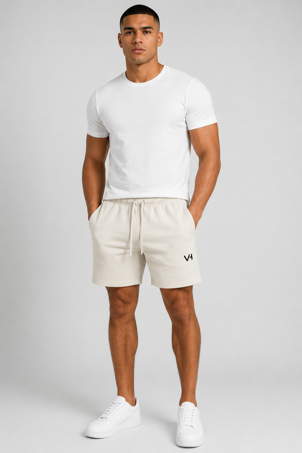 VORTH Heavyweight Vintage-Washed Cotton Shorts