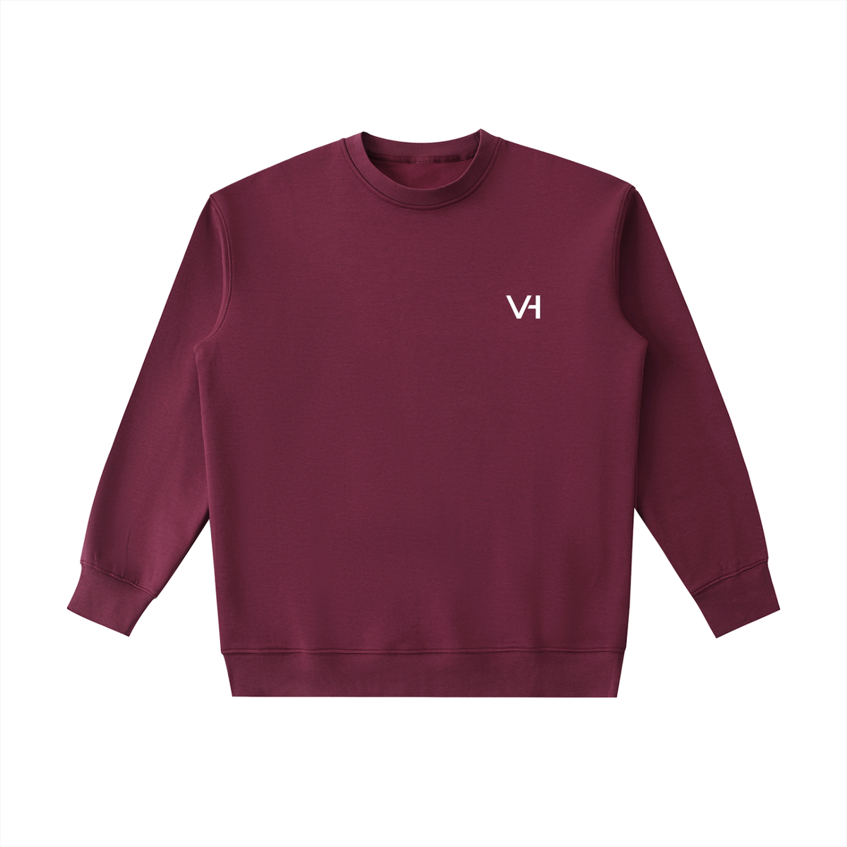 Crewneck,Sweatshirt,Unisex,Heavyweight,Drop,Shoulder,Relaxed,Cotton,Fit,Blend,Stretch,Lifestyle