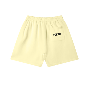 Shorts,Unisex,Cotton,Heavyweight,Relaxed,Elastic,VORTH