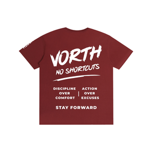 VORTH,Tshirt,Unisex,Cotton,Embroidered,Core,RegularFit,New