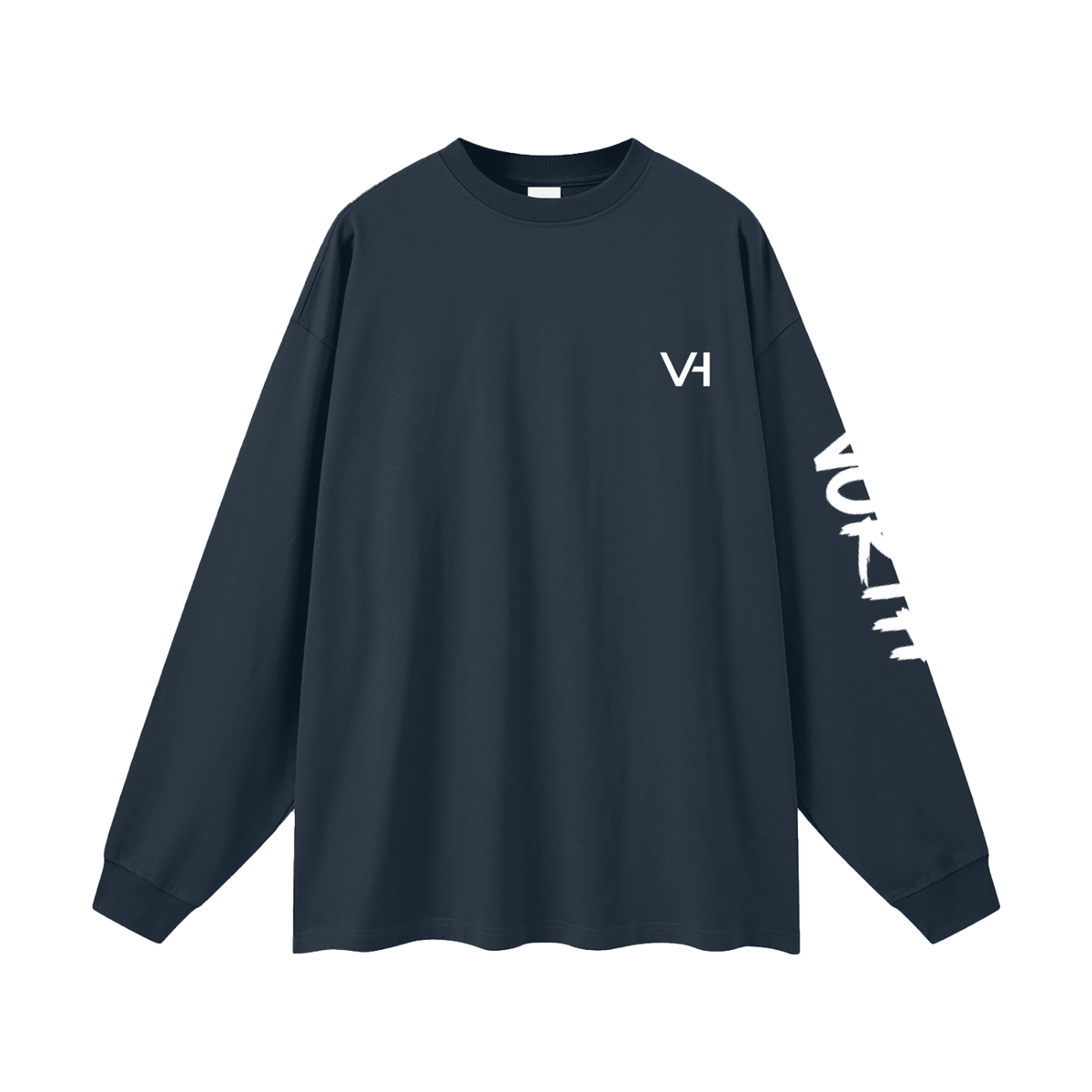 Long,Sleeve,TShirt,Unisex,Cotton,Heavyweight,Oversized,Drop,Shoulder,Crew,Neck,Lifestyle,Streetwear,Layering,VORTH