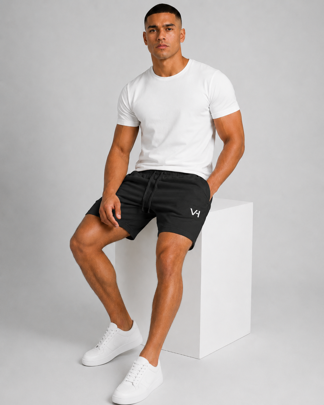 VORTH Heavyweight Vintage-Washed Cotton Shorts