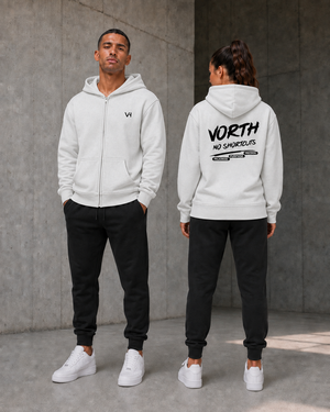 VORTH Heavyweight Washed Boxy Zip Hoodie
