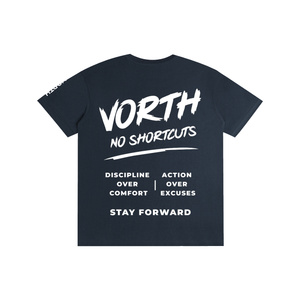 VORTH,Tshirt,Unisex,Cotton,Embroidered,Core,RegularFit,New