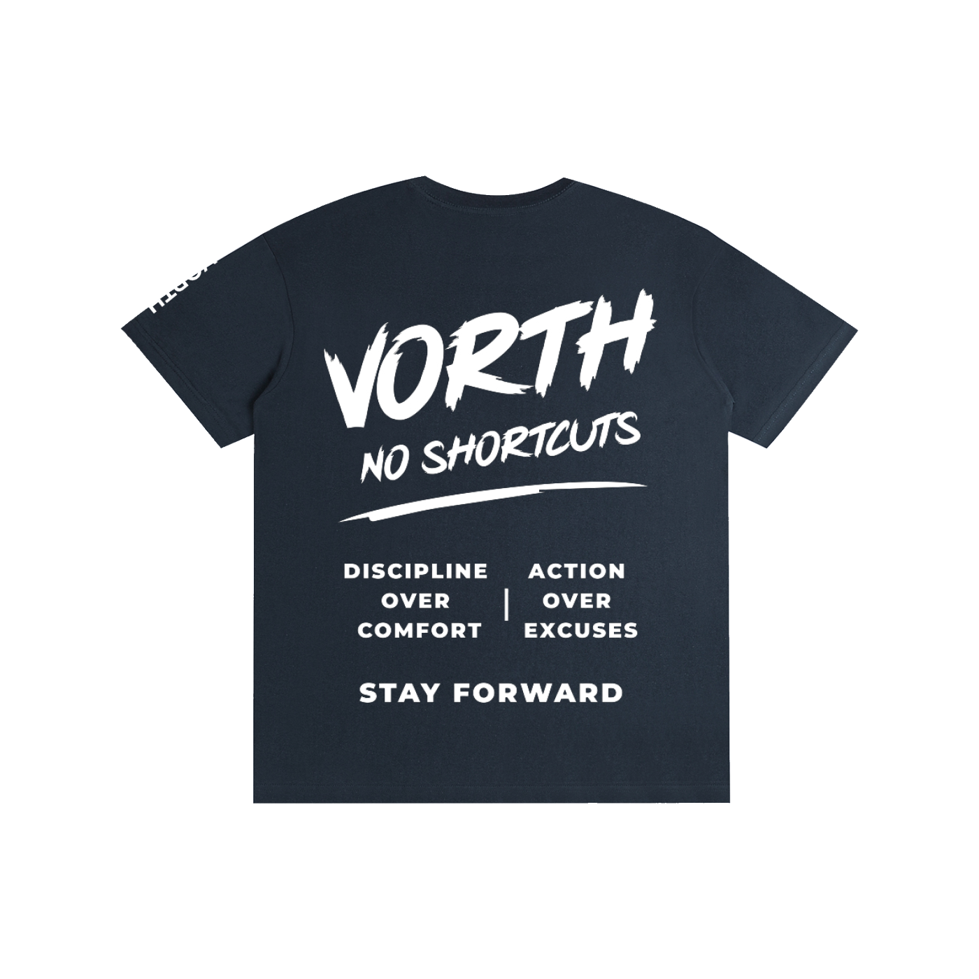 VORTH,Tshirt,Unisex,Cotton,Embroidered,Core,RegularFit,New