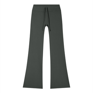 FlaredPants,Women,Activewear,YogaPants,NylonSpandex,Stretch,Drawstring,Training