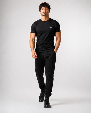 TShirt,Men,Performance,Activewear,Stretch,Polyester,Spandex,Raglan,Training,Gym,Running