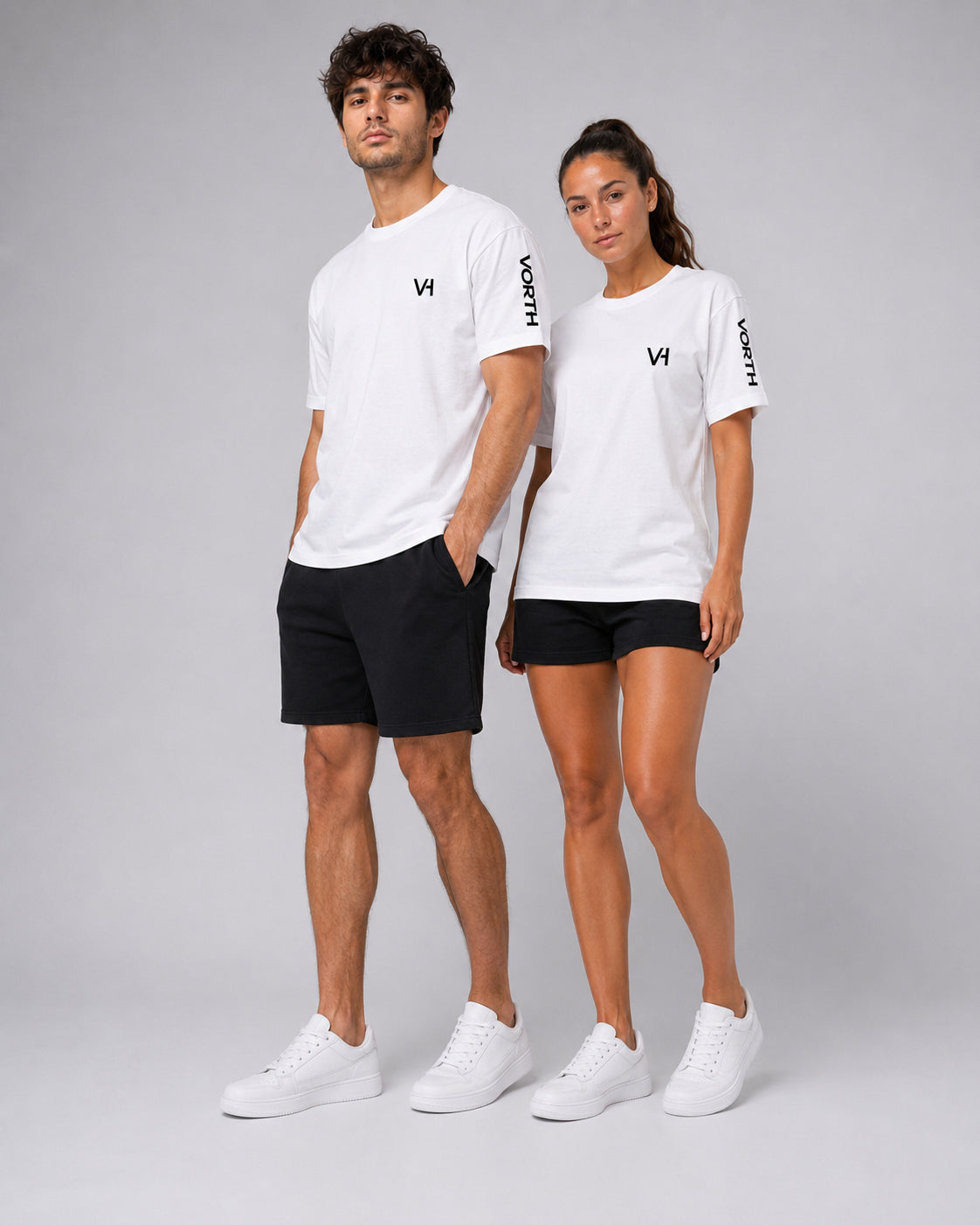 Unisex,tshirt,Cotton,Classic,Fit,Crew,Neck,Short,Sleeve,Everyday,Lifestyle,Basics,VORTH