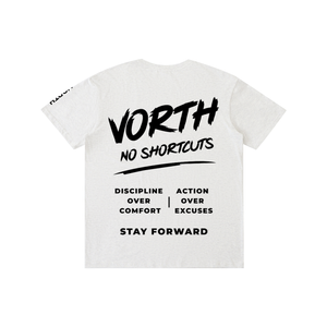 VORTH,Tshirt,Unisex,Cotton,Embroidered,Core,RegularFit,New