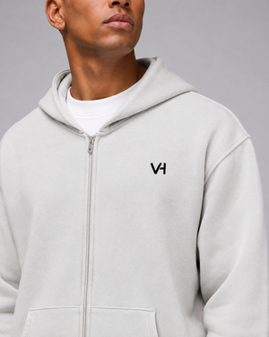 VORTH Heavyweight Washed Boxy Zip Hoodie