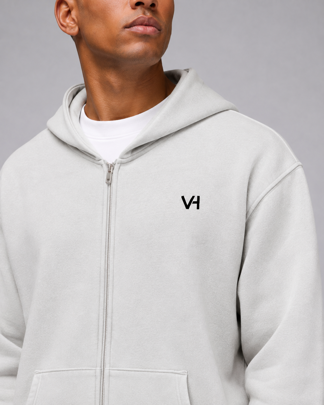 VORTH Heavyweight Washed Boxy Zip Hoodie