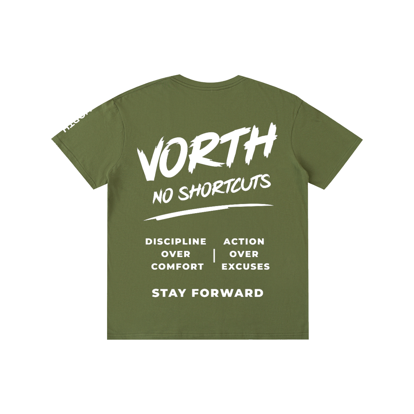 VORTH,Tshirt,Unisex,Cotton,Embroidered,Core,RegularFit,New