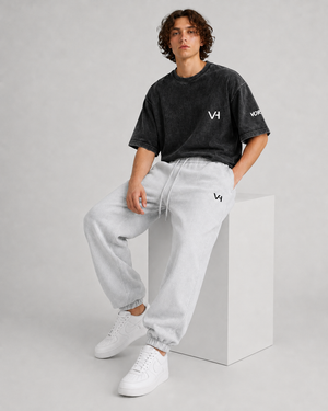 VORTH Snow-Washed Oversized Cotton T-Shirt