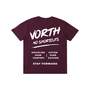 VORTH,Tshirt,Unisex,Cotton,Embroidered,Core,RegularFit,New