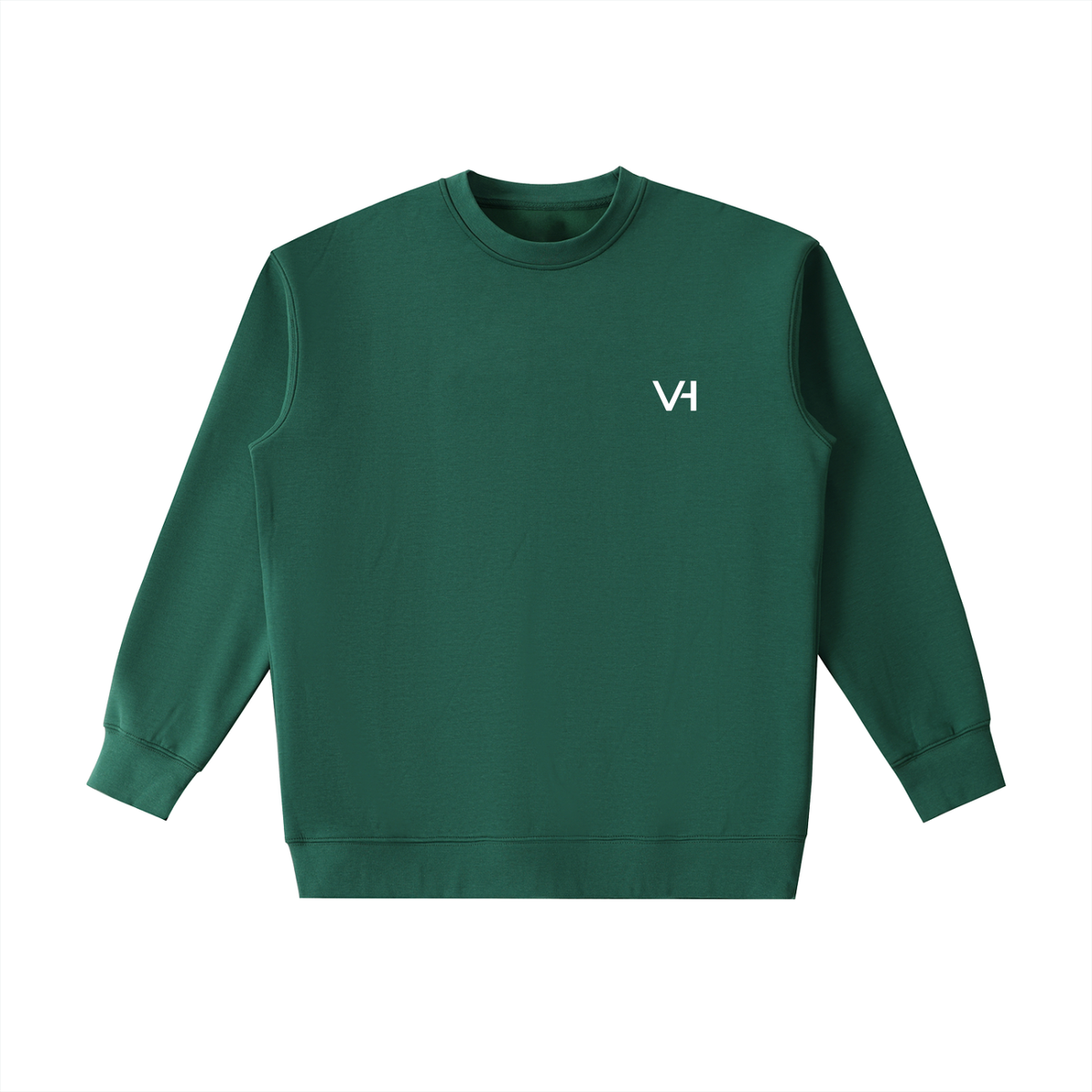 Crewneck,Sweatshirt,Unisex,Heavyweight,Drop,Shoulder,Relaxed,Cotton,Fit,Blend,Stretch,Lifestyle