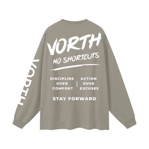 VORTH,LongSleeve,Unisex,Oversized,Heavyweight,Cotton,Essential,New