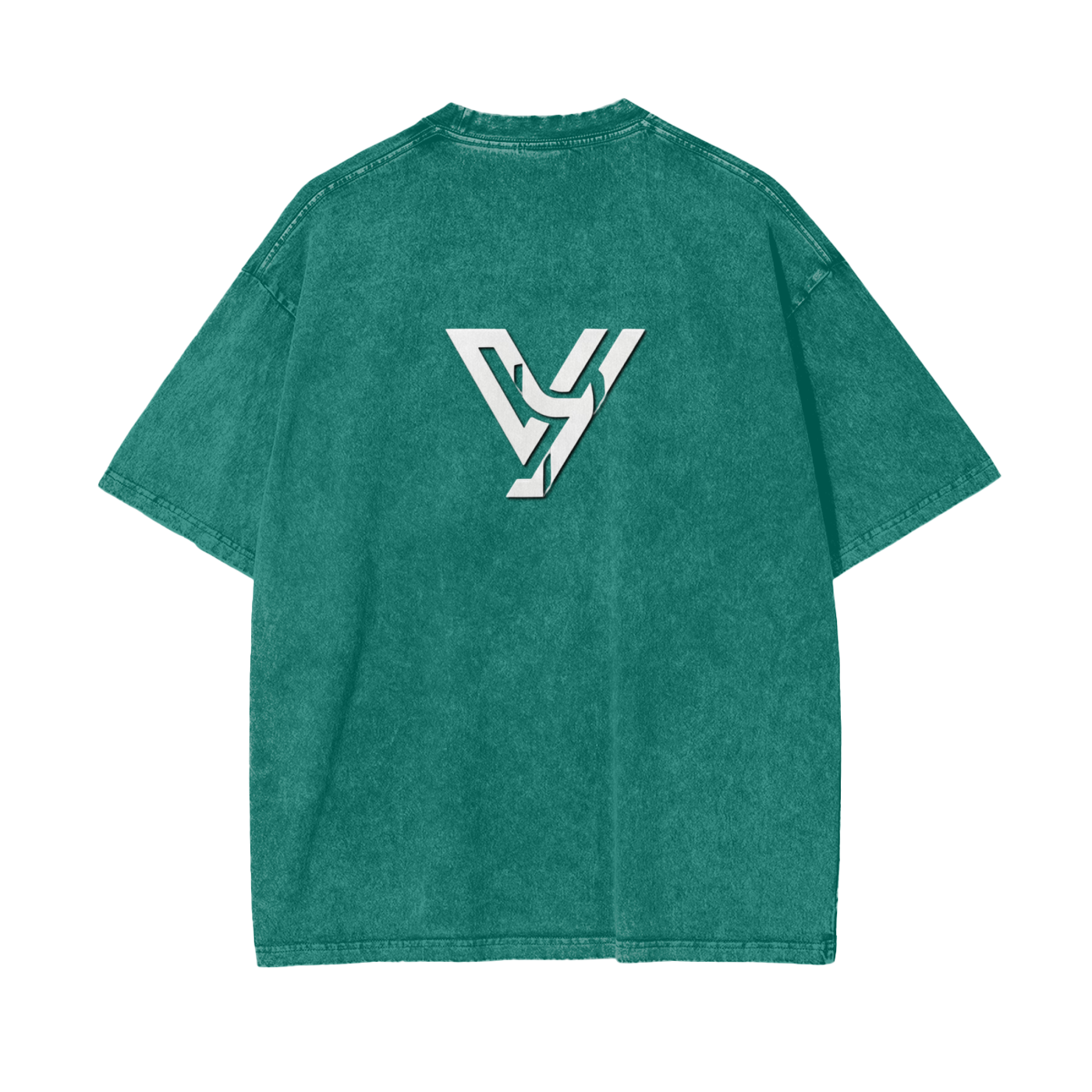 VYRO Oversized Snow-Washed Heavyweight Tee
