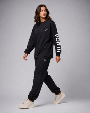 VORTH,LongSleeve,Unisex,Oversized,Heavyweight,Cotton,Essential,New