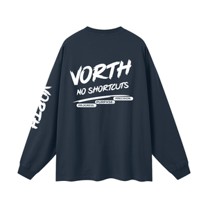 Long,Sleeve,TShirt,Unisex,Cotton,Heavyweight,Oversized,Drop,Shoulder,Crew,Neck,Lifestyle,Streetwear,Layering,VORTH