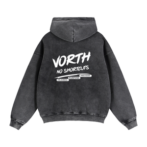 Hoodie,Unisex,Zip,Heavyweight,hoodie,Boxy,Fit,Washed,Drop,Shoulder,Cotton,Lifestyle,Streetwear,VORTH