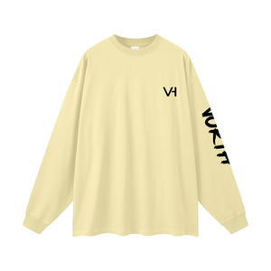 Long,Sleeve,TShirt,Unisex,Cotton,Heavyweight,Oversized,Drop,Shoulder,Lifestyle,Streetwear,Layering,VORTH