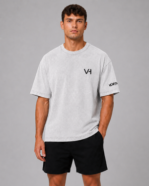 VORTH Snow-Washed Oversized Cotton T-Shirt