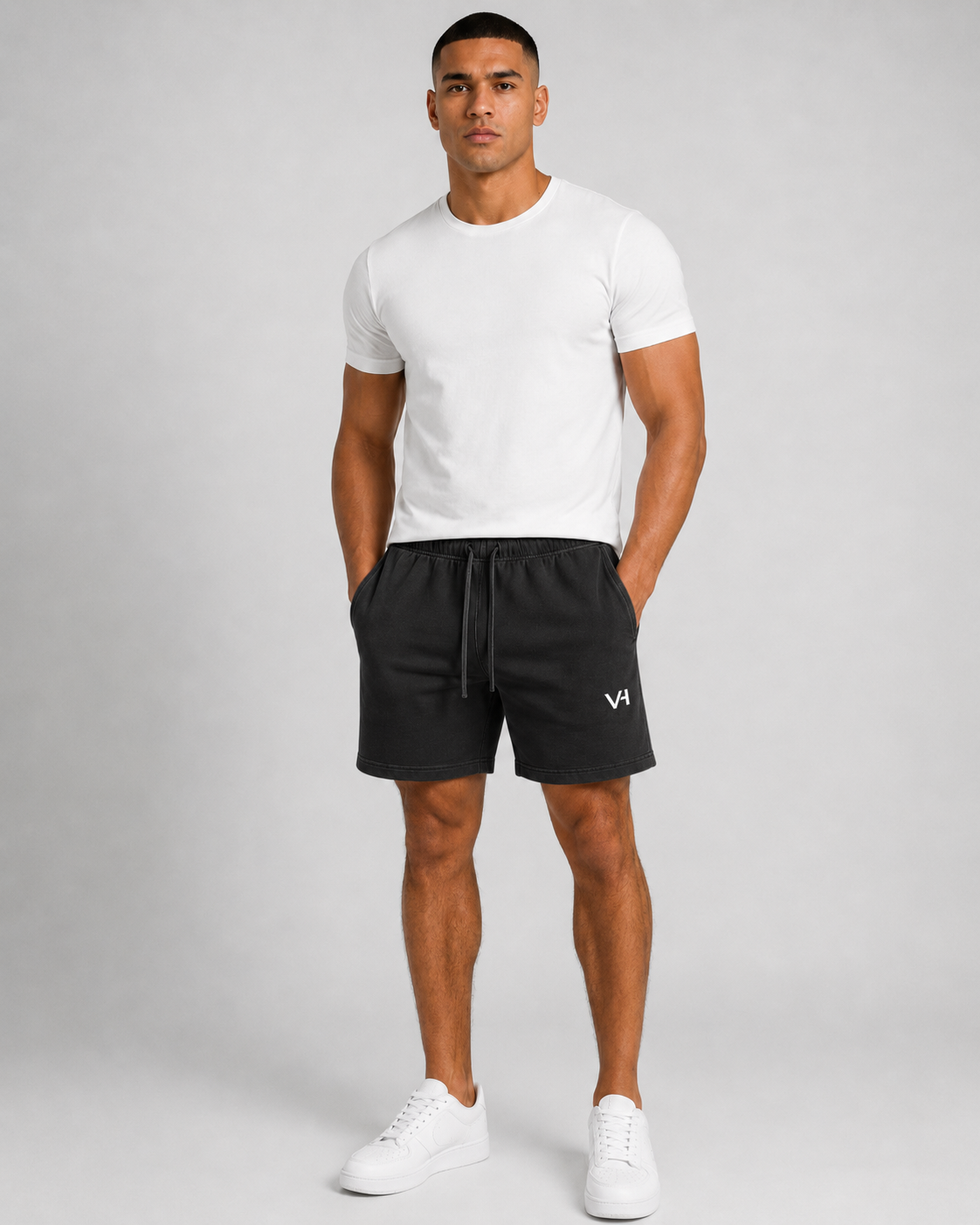 VORTH Heavyweight Vintage-Washed Cotton Shorts
