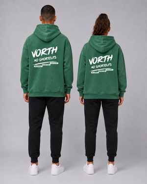 VORTH Heavyweight Washed Boxy Zip Hoodie