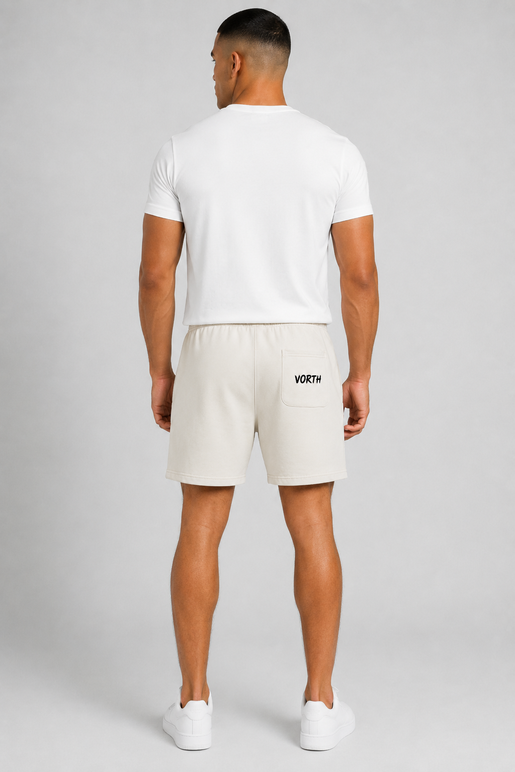 VORTH Heavyweight Vintage-Washed Cotton Shorts