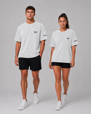 VORTH Snow-Washed Oversized Cotton T-Shirt