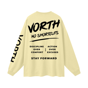 VORTH,LongSleeve,Unisex,Oversized,Heavyweight,Cotton,Essential,New