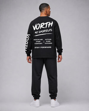 VORTH,LongSleeve,Unisex,Oversized,Heavyweight,Cotton,Essential,New