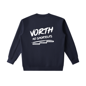 Crewneck,Sweatshirt,Unisex,Heavyweight,Drop,Shoulder,Relaxed,Cotton,Fit,Blend,Stretch,Lifestyle