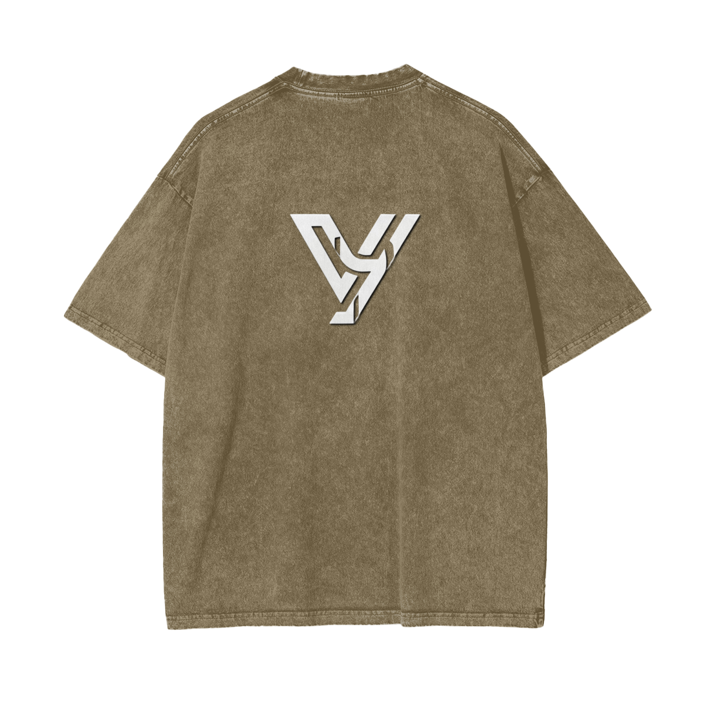 VYRO Oversized Snow-Washed Heavyweight Tee