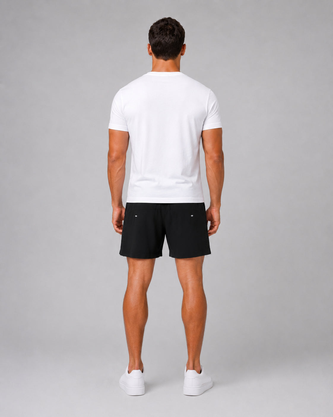 Shorts,Men,Performance,Activewear,Nylon,Spandex,Stretch,Lightweight,Elastic,Waist,Training,Gym,Lifestyle,VORTH