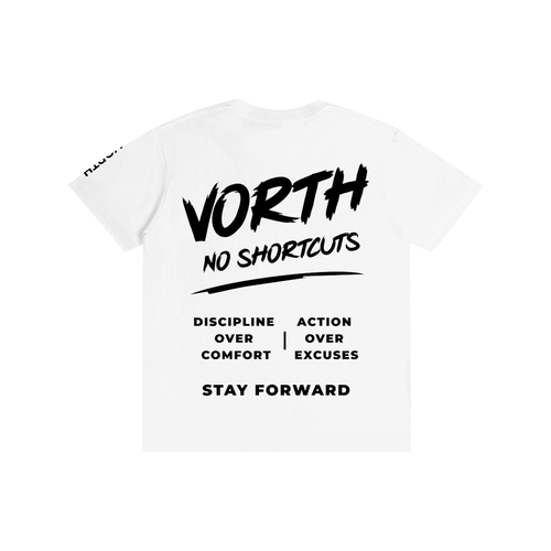 VORTH,Tshirt,Unisex,Cotton,Embroidered,Core,RegularFit,New