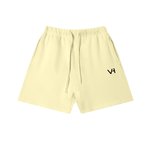 Shorts,Unisex,Cotton,Heavyweight,Relaxed,Elastic,VORTH